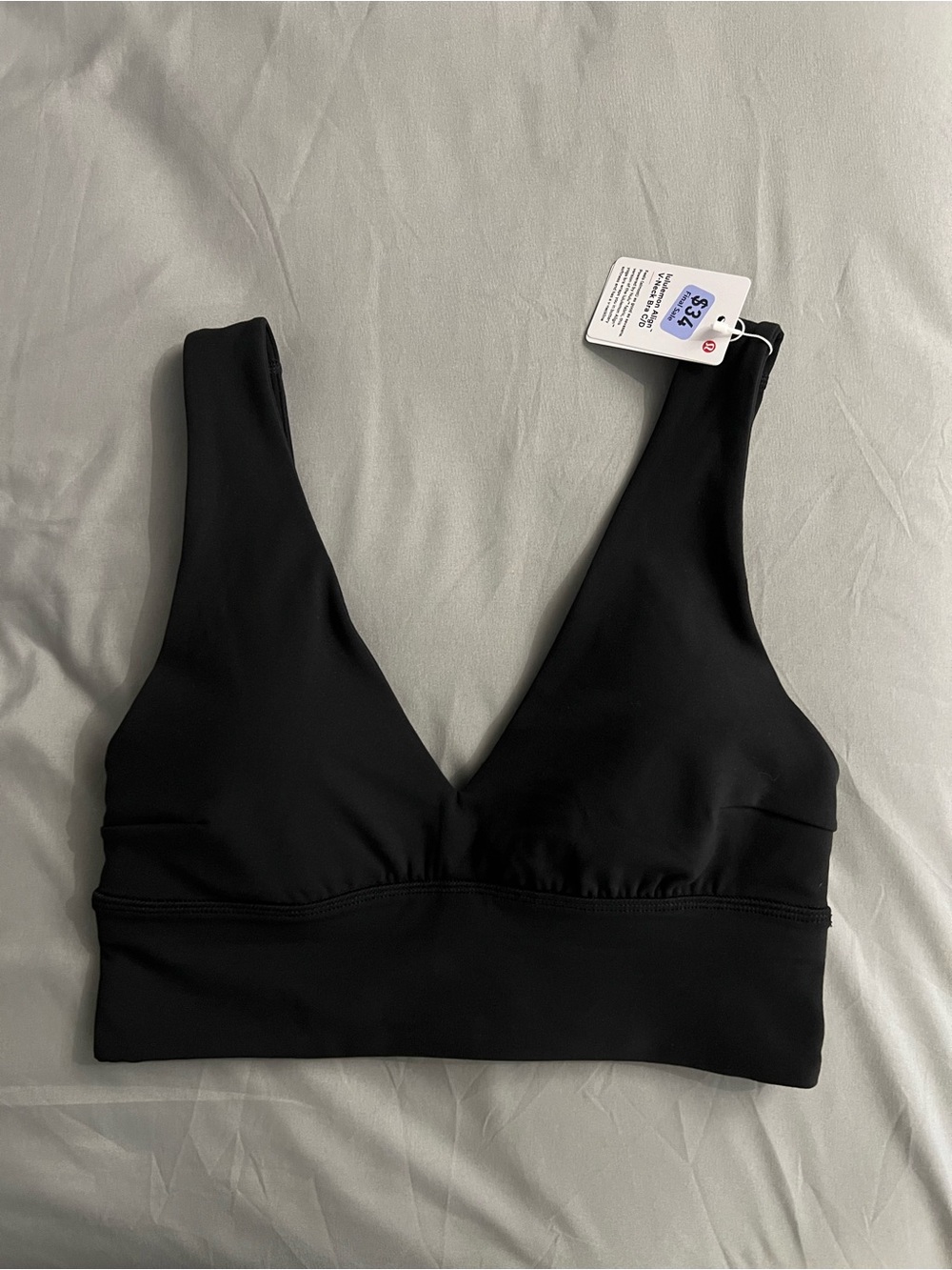 Lululemon Align V Neck Bra C/D 6